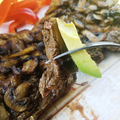 Ribeye Steak & Mushrooms