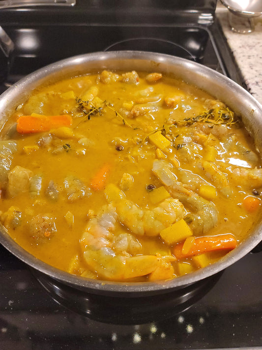 Jamaican Curry Shrimp