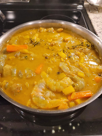 Jamaican Curry Shrimp