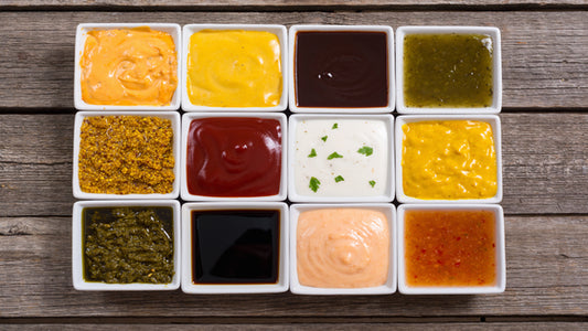 a sampling of marinades