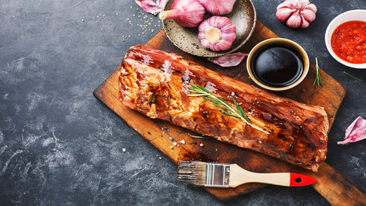 chicken with various spices and marinades