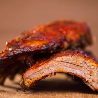 Smoked Pork Ribs with African Twist
