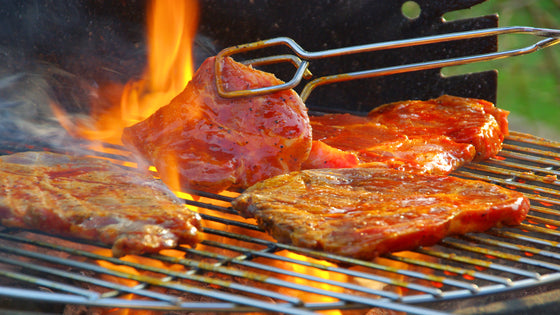 cooking meat with indirect heat