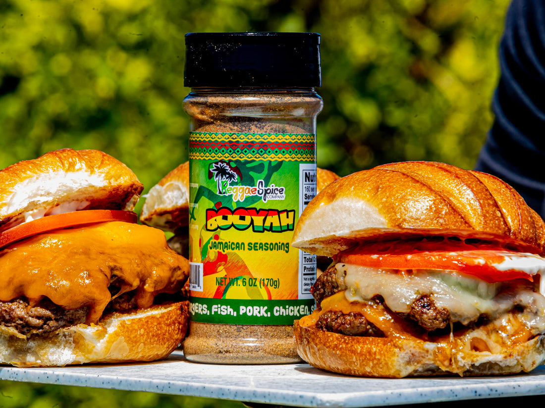 Reggae Spice Smashburgers Recipe
