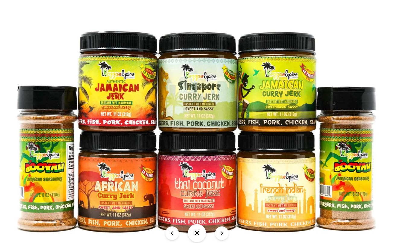 Reggae Spice Jamaican Jerk Marinades