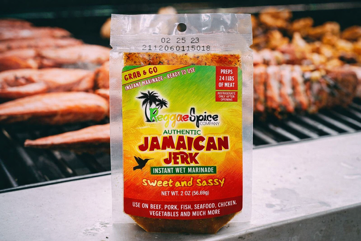 Jamaican Jerk Grab & Go Pouch - Pack of 6 - Reggae Spice Company