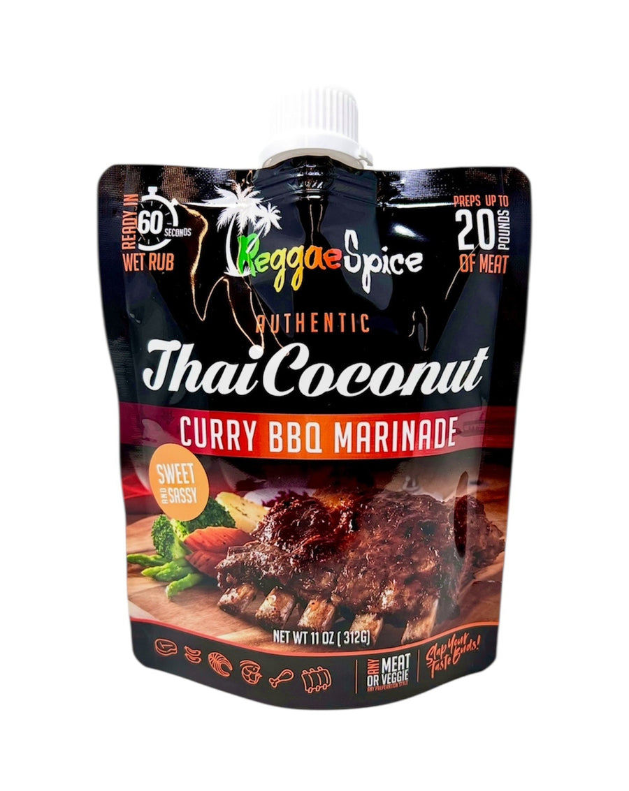 Thai Coconut Curry BBQ Marinade - Reggaespice