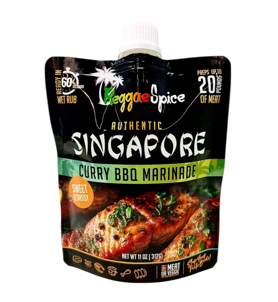 Singapore Curry BBQ Marinade Seasoning - Reggaespice