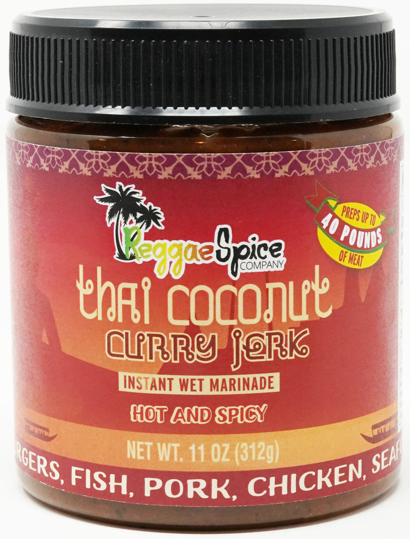 Thai Coconut Curry Jerk Marinade Seasoning - Reggaespice