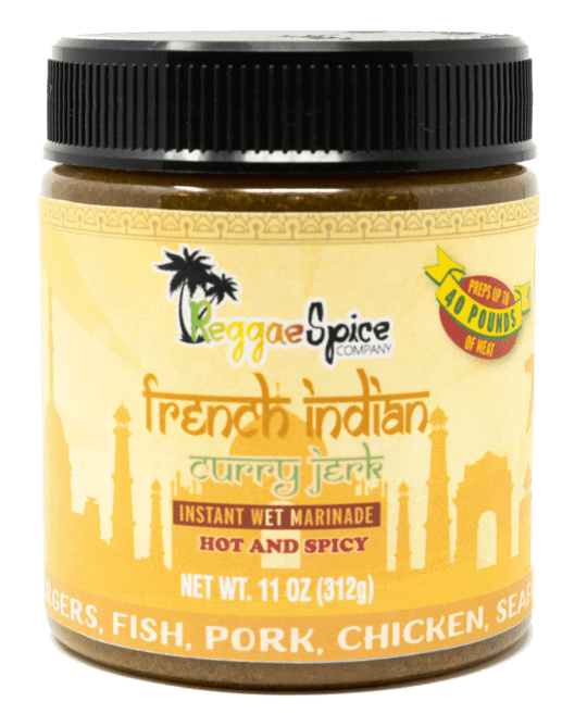 French Indian Curry Jerk Marinade Seasoning - Reggaespice