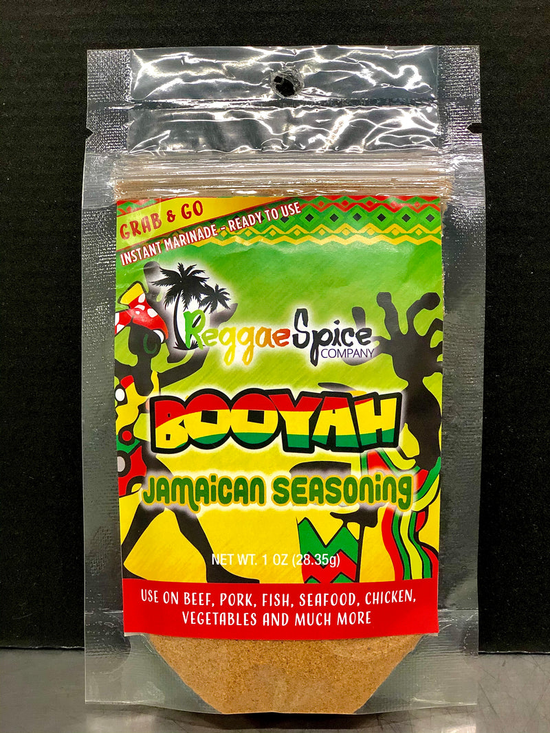 Grab and Go Pouch - Booyah Jamaican Seasoning - Reggaespice