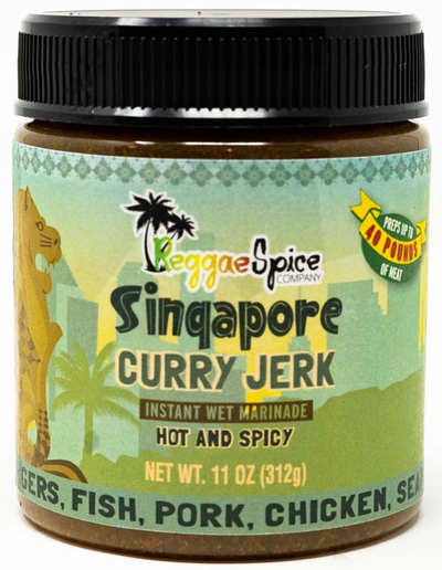 Singapore Curry Jerk Marinade Seasoning - Reggaespice