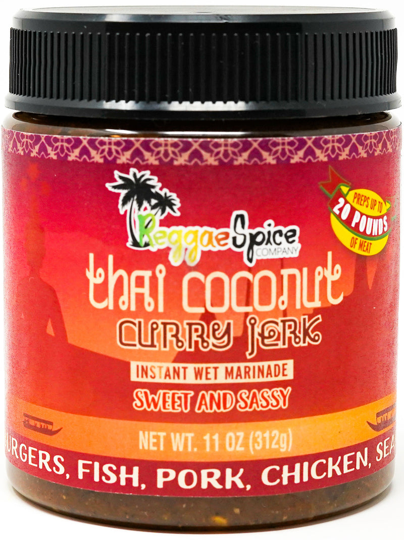 Thai Coconut Curry Jerk Marinade Seasoning - Reggaespice