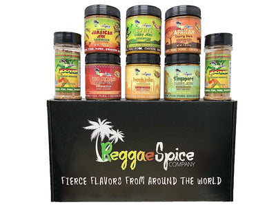 The World Tour Marinade Seasoning Gift Box - Reggaespice