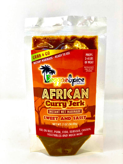 Grab and Go Pouch - African Curry Jerk - Reggaespice
