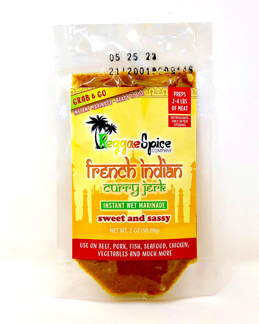 Grab and Go Pouch - French Indian Curry Jerk - Reggaespice