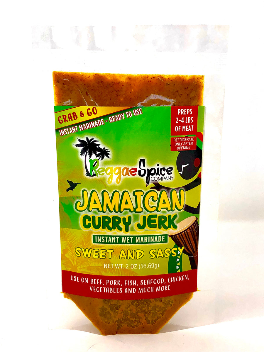Grab and Go Pouch - Jamaican Curry Jerk - Reggaespice